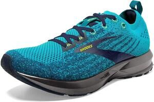 BROOKS WOMENS RICOCHET KNIT TRACK RUNNING SHOES GRAY 10 MEDIUM (B,M)